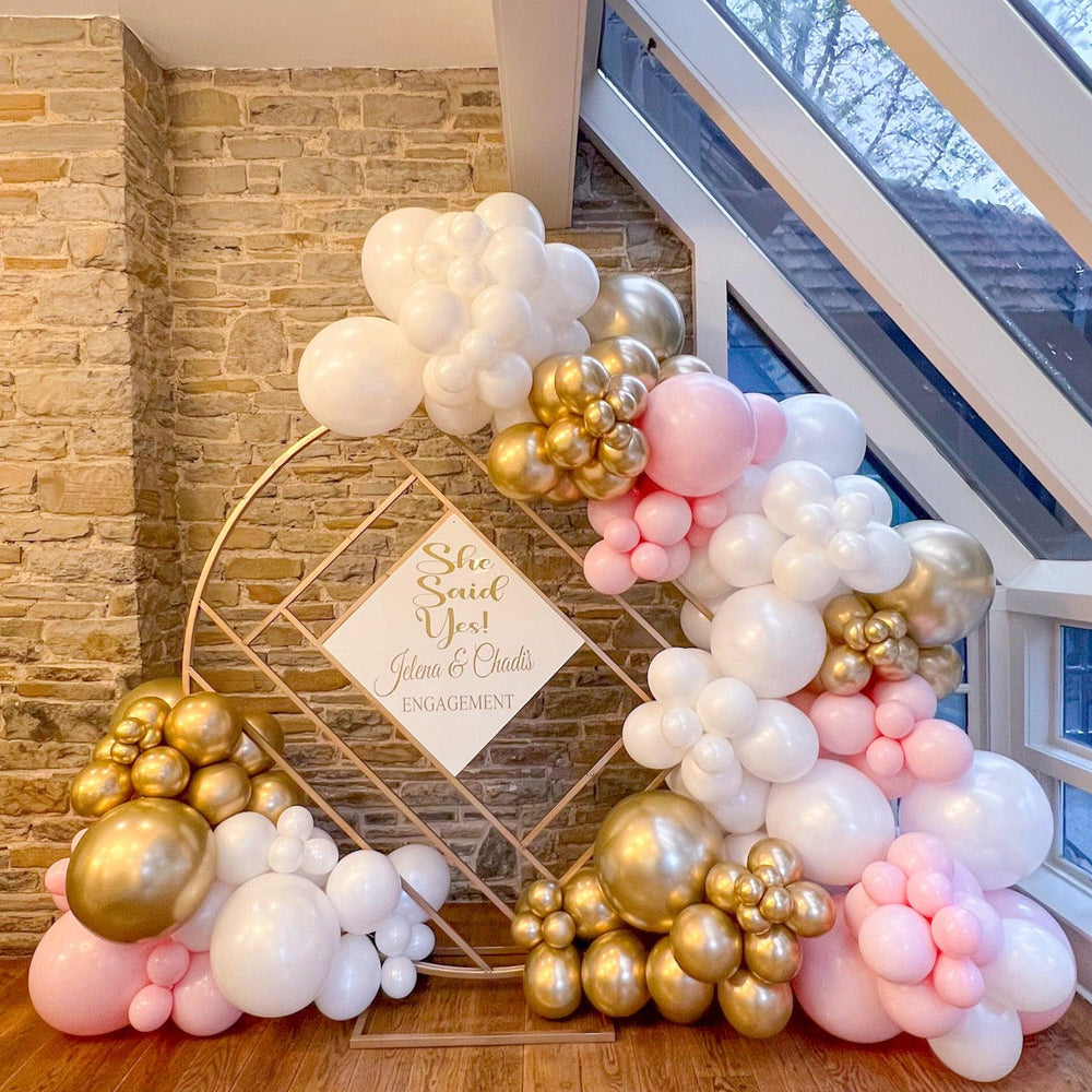 Customizable Balloon Arch - Perfect for All Occasions - My Blush Peony