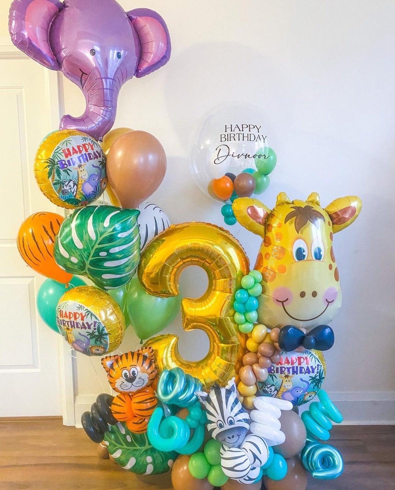 Customizable Safari-Themed Maxi Bouquet | HBD Celebration - My Blush Peony