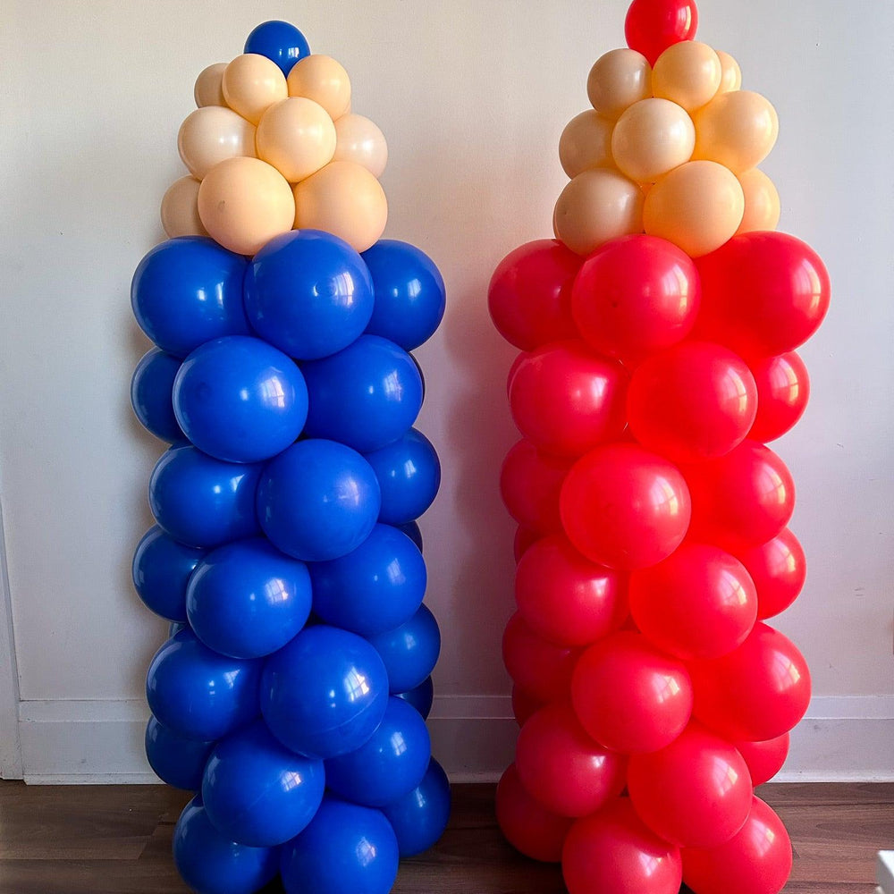 Customizable Pencil Structure - Balloon Decor in Any Color - My Blush Peony