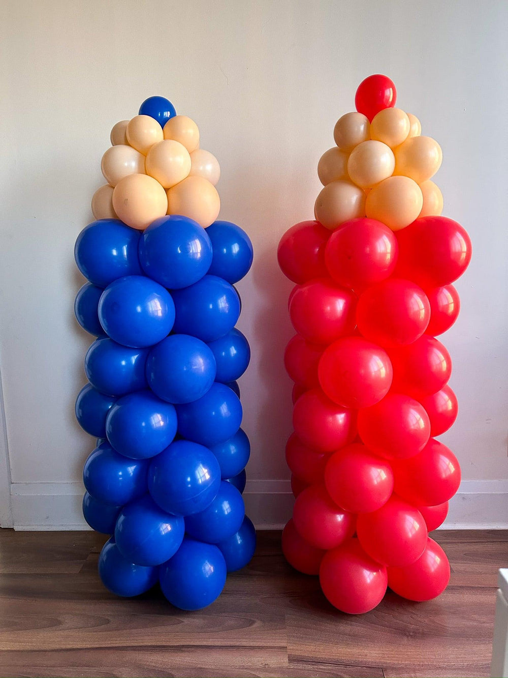 Customizable Pencil Structure - Balloon Decor in Any Color - My Blush Peony