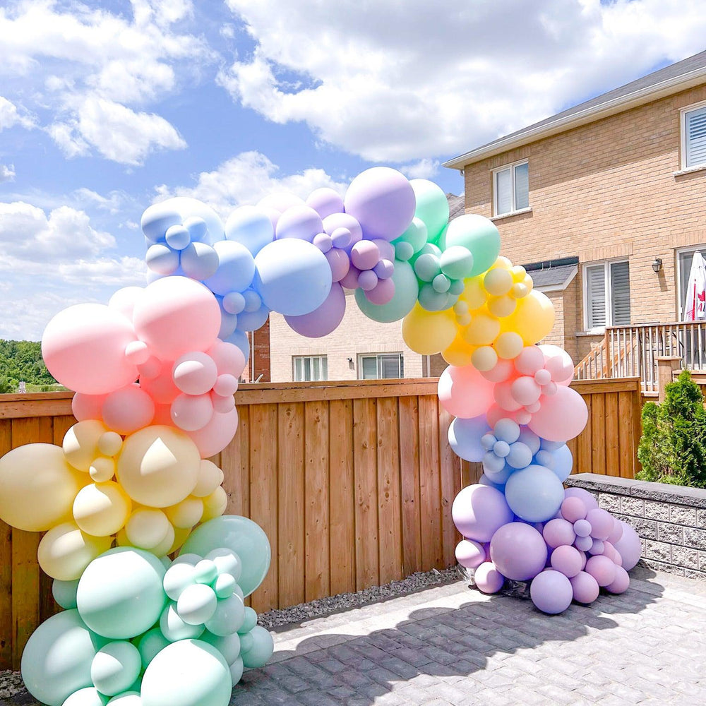 
                      
                        Rainbow Balloon Arch | Vibrant Decor for Colorful Celebrations - My Blush Peony
                      
                    