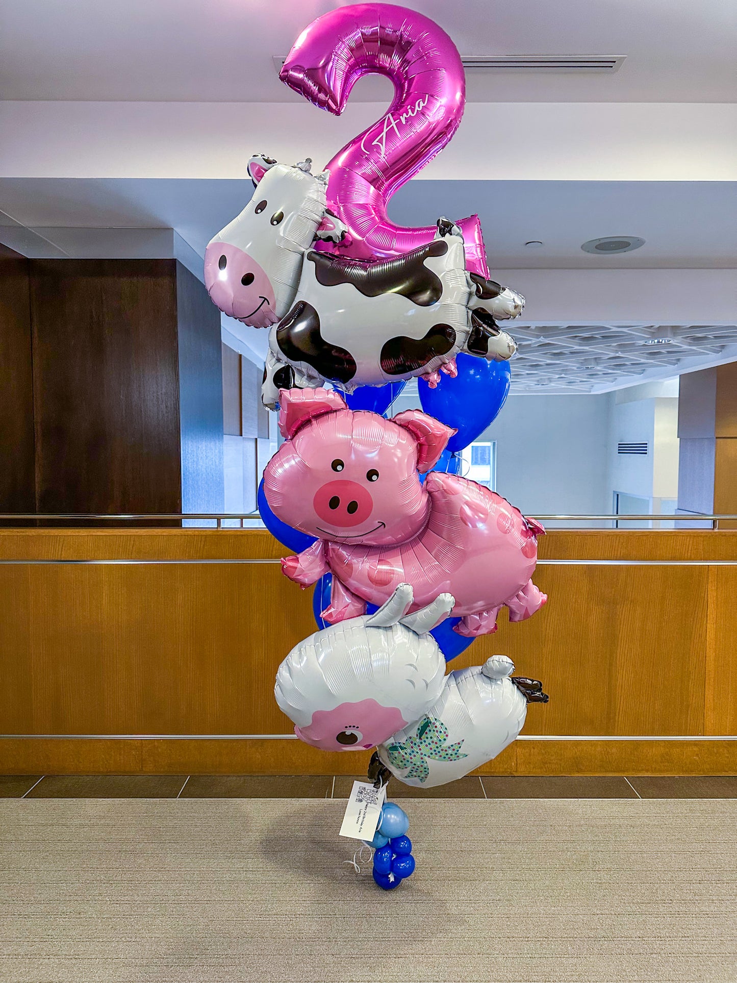 Custom Farm Bunch - Unique Balloon Decor for Toronto Events