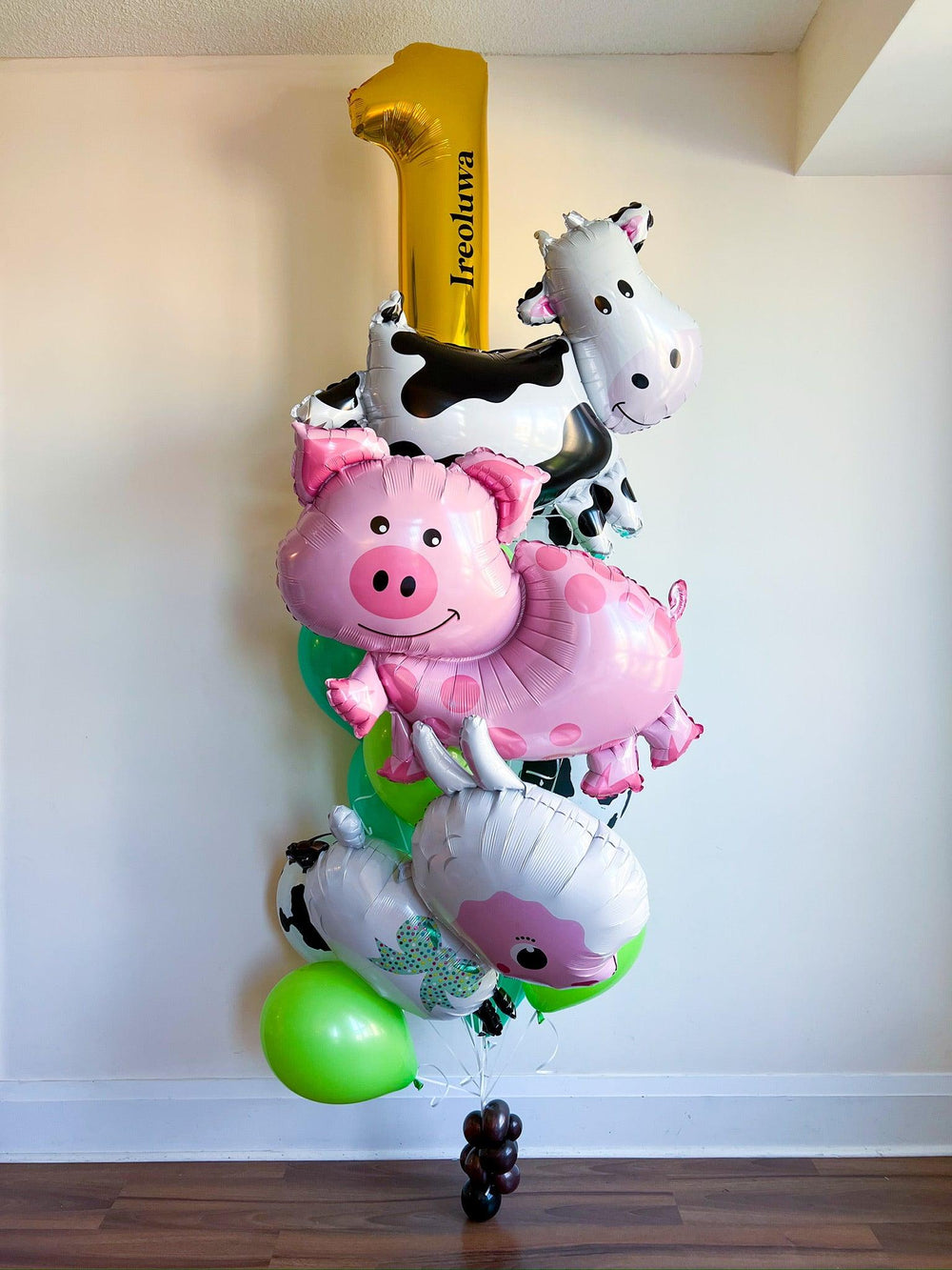 Custom Farm Bunch - Unique Balloon Decor for Toronto Events - My Blush Peony