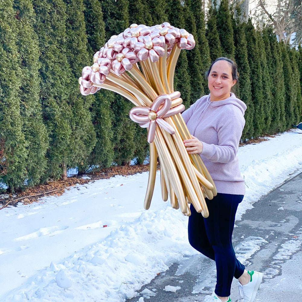 
                      
                        Flowers Balloon Bouquet - Whimsical & Colorful Decor - My Blush Peony
                      
                    