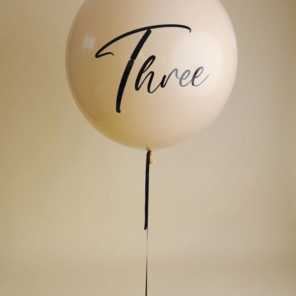 Personalized Jumbo Balloon - Wow-Worthy Celebration Decor - My Blush Peony