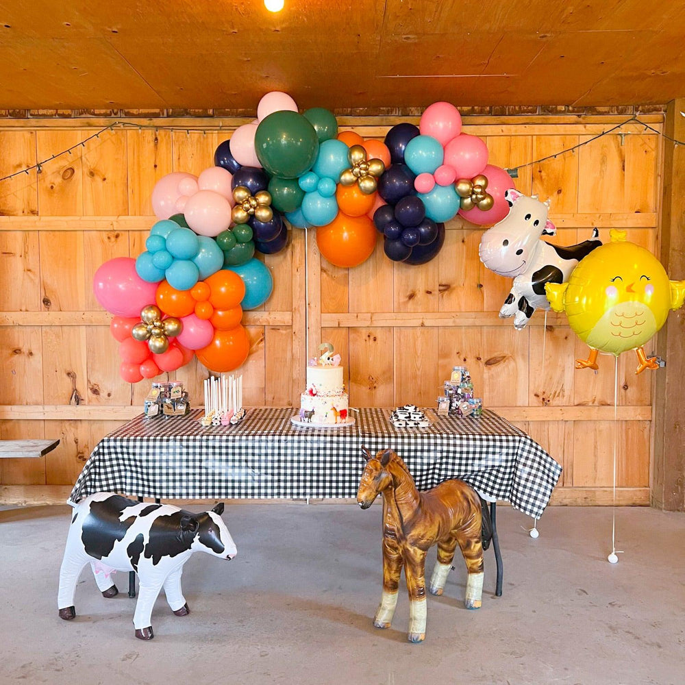 Farm Fun Balloon Garland - Farm Themed Party Decorations - My Blush Peony