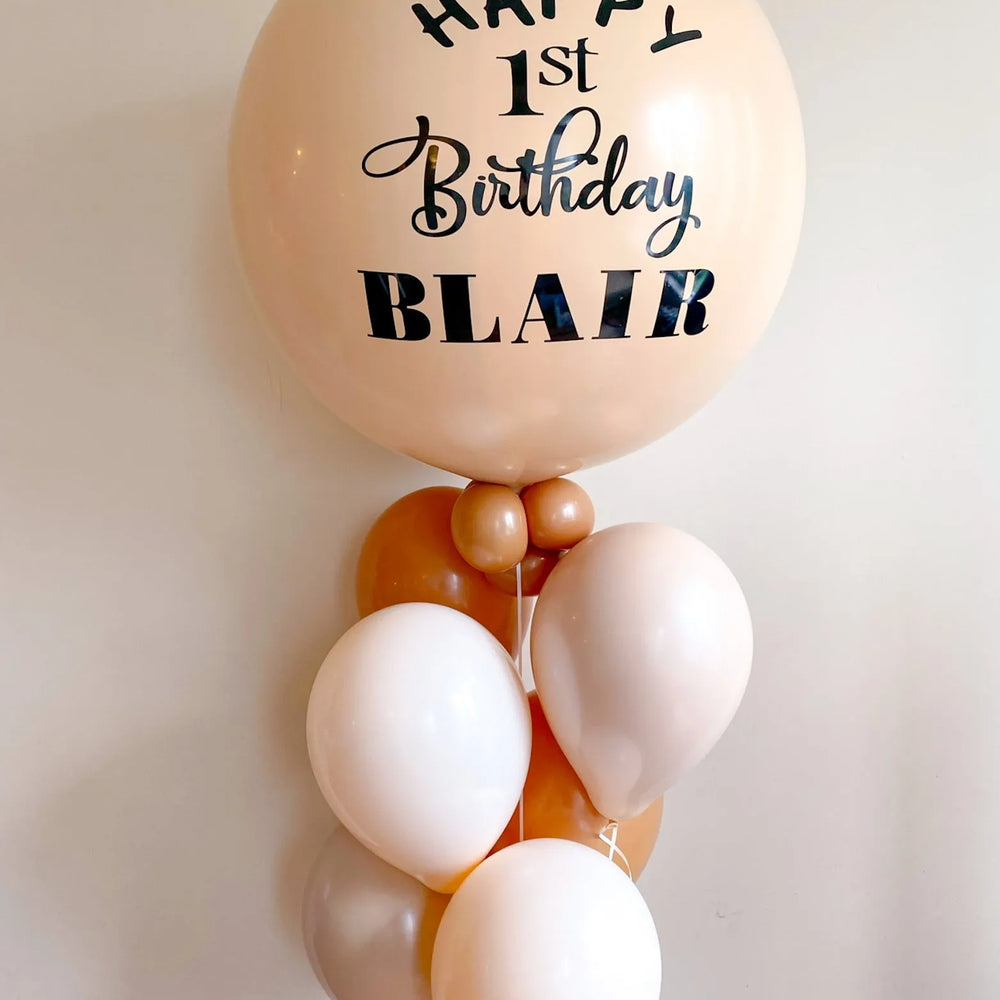 Custom Jumbo Balloon Bouquet - Versatile Event Decor - My Blush Peony