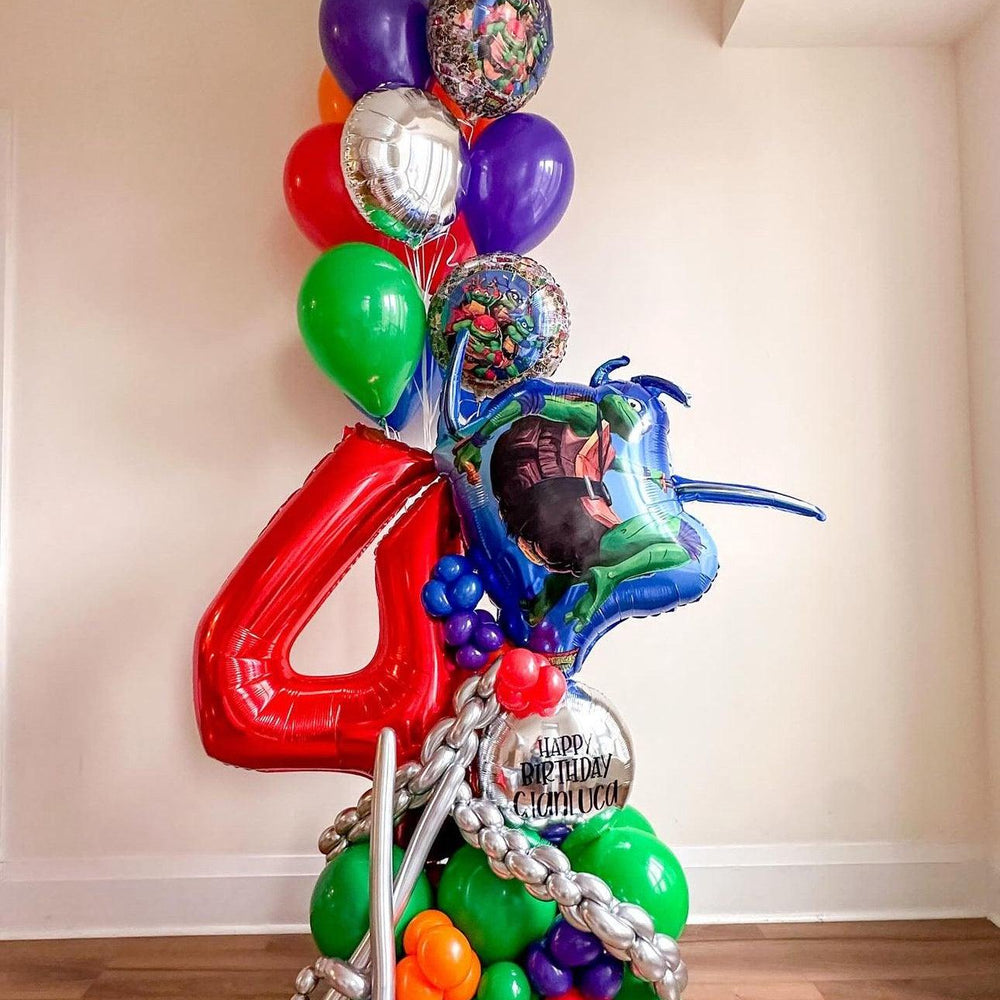 Mutant Ninja Turtles Maxi Bouquet - Customizable Balloon Decor - My Blush Peony