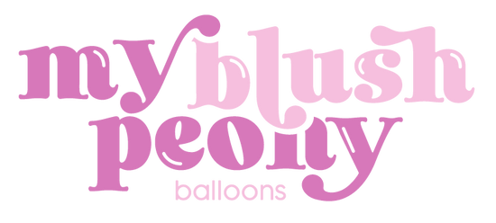 My Blush Peony Balloons